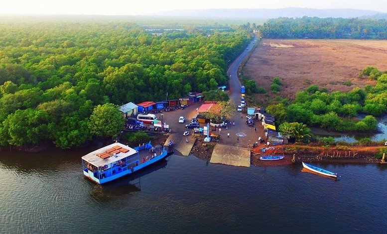 Beautiful Chorao Island in Goa