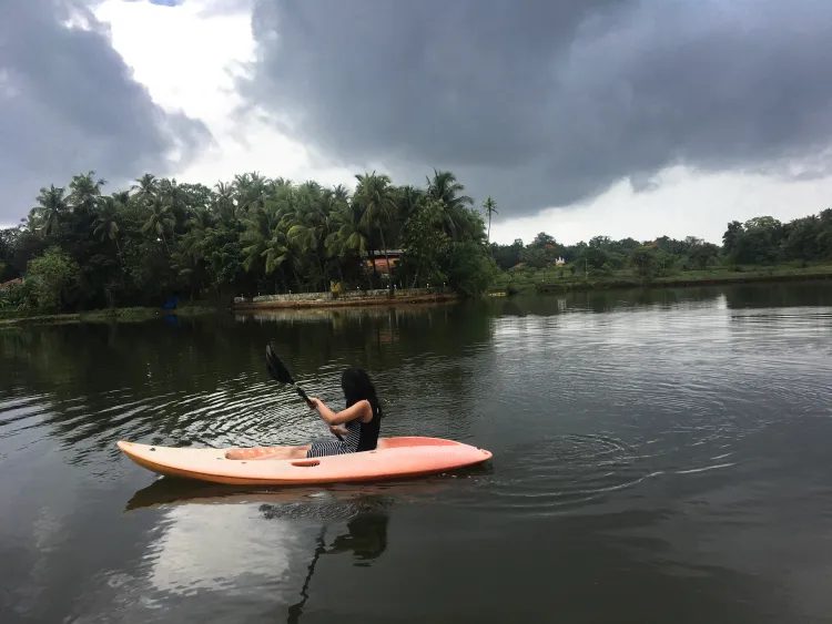 eco tourism in goa, birding site in north goa, kayaking in goa, boat ride north goa