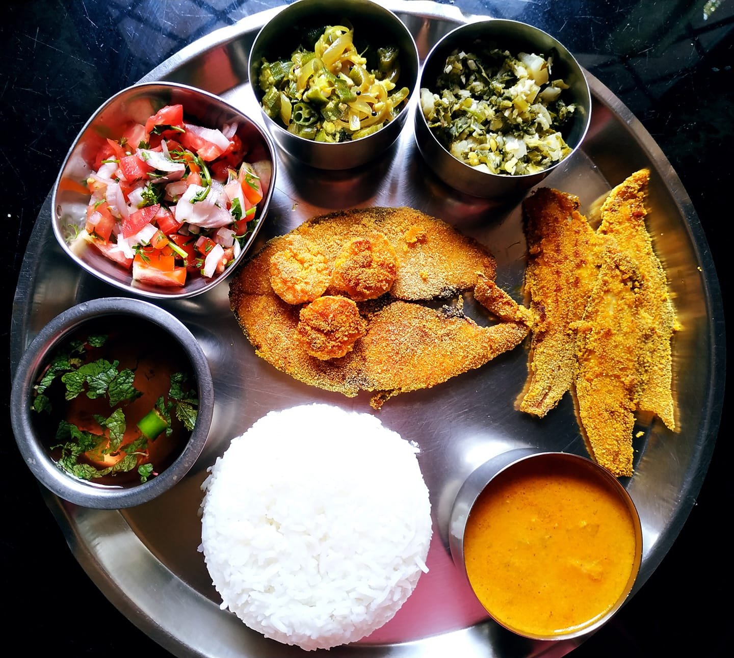goan fiish thali recipe