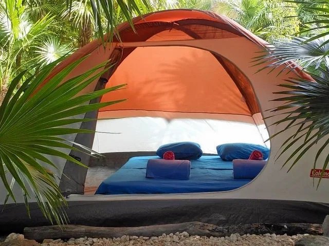 Night Camping in the Village of Goa